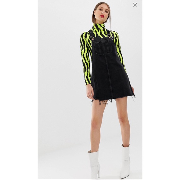 ASOS Dresses & Skirts - Black Overall Denim Dress